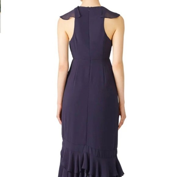 C/MEO COLLECTIVE Navy Be About You Gown Size S - Picture 4 of 14